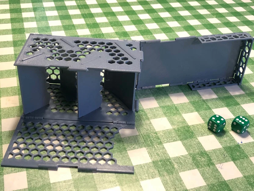 Tháp Đổ Xúc Xắc - Folding (Flat-Pack) - Gấp Gọn Tiện Lợi - Image 3