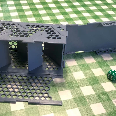 Tháp Đổ Xúc Xắc - Folding (Flat-Pack) - Gấp Gọn Tiện Lợi