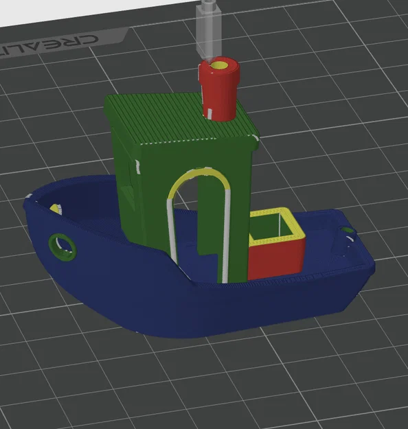 Mô hình Benchy test 4 màu - Dành cho CFS, MMU, CoPrint, AMS và nhiều hệ thống khác - Image 5