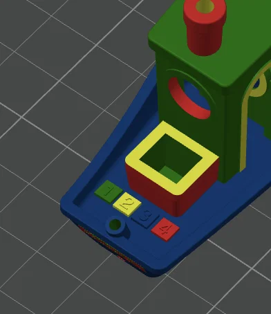 Mô hình Benchy test 4 màu - Dành cho CFS, MMU, CoPrint, AMS và nhiều hệ thống khác - Image 6