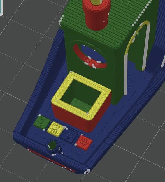 Mô hình Benchy test 4 màu - Dành cho CFS, MMU, CoPrint, AMS và nhiều hệ thống khác - Image 7