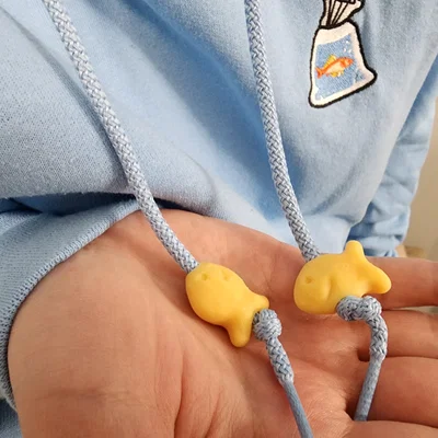 Hạt xỏ hình bánh cá Goldfish