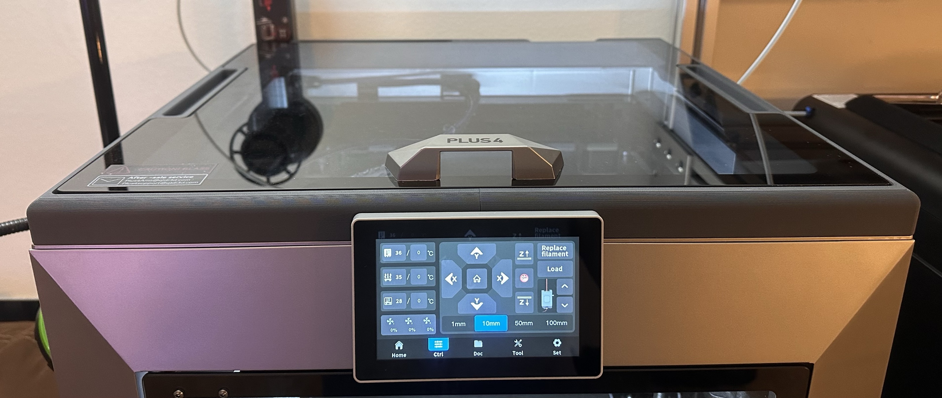 Bộ khung nâng (Riser) 1 inch cho Qidi Plus4