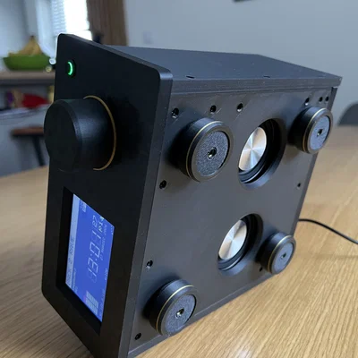 YoRadio by FXR - Vỏ case in 3D có buồng loa kín