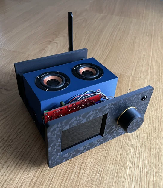 YoRadio by FXR - Vỏ case in 3D có buồng loa kín - Image 9