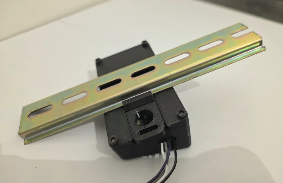 Hộp/Giá đỡ màn hình LCD 16x2 I2C gắn thanh DIN rail - Image 8
