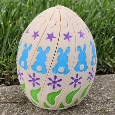 Mô hình Trứng Phục Sinh xoay thông minh (Easter Egg Twisty Fidget)