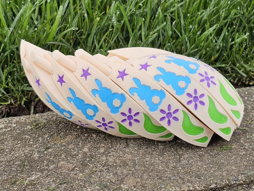 Mô hình Trứng Phục Sinh xoay thông minh (Easter Egg Twisty Fidget) - Image 3