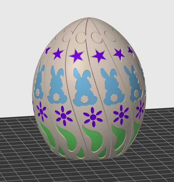 Mô hình Trứng Phục Sinh xoay thông minh (Easter Egg Twisty Fidget) - Image 4