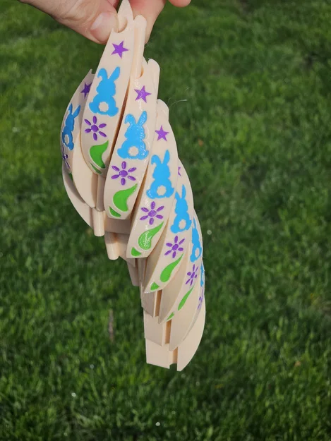 Mô hình Trứng Phục Sinh xoay thông minh (Easter Egg Twisty Fidget) - Image 6