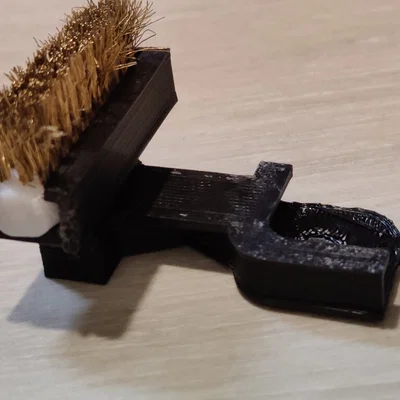 Giá đỡ bàn chải tự động làm sạch đầu phun cho Ender 3 S1