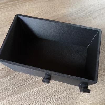 Khay Đựng Rác Nhựa In 3D Kèm Giá Treo Bay Vệ Sinh (Spatula)