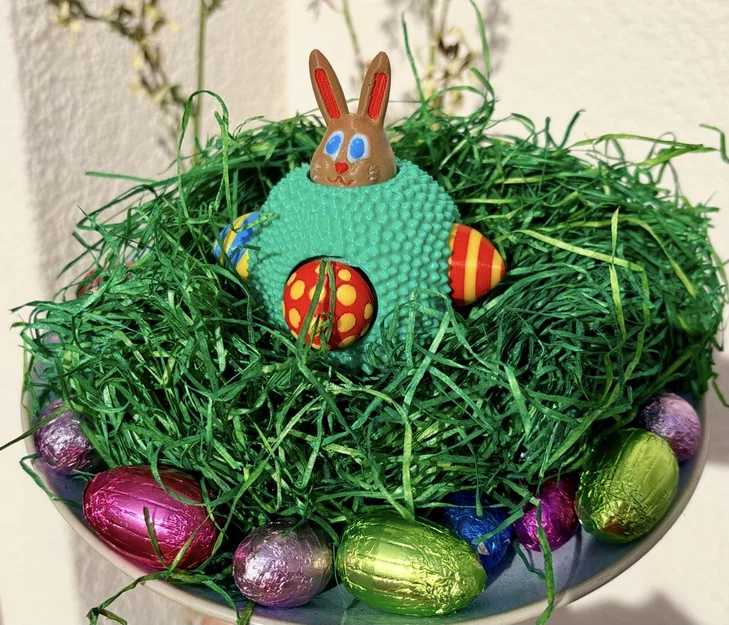 Fidget World | Đồ chơi Fidget Clicky Thỏ Phục sinh và Trứng (Modular!) - Image 3