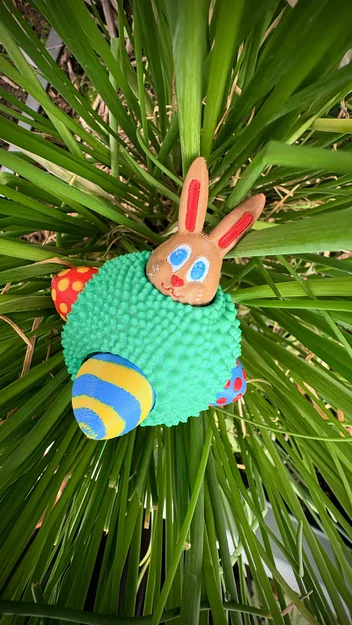 Fidget World | Đồ chơi Fidget Clicky Thỏ Phục sinh và Trứng (Modular!) - Image 4