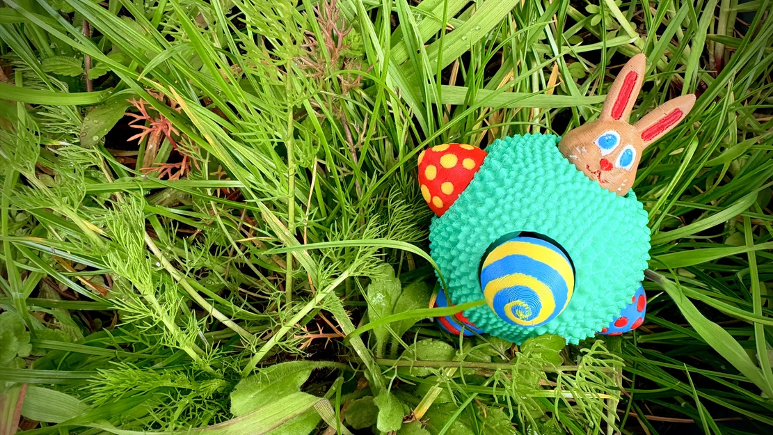 Fidget World | Đồ chơi Fidget Clicky Thỏ Phục sinh và Trứng (Modular!) - Image 5