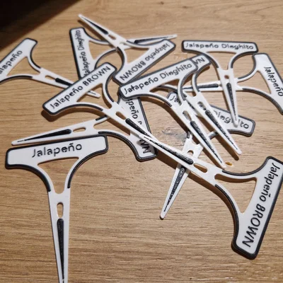 Thẻ cắm cây và đánh dấu cây giống tùy chỉnh