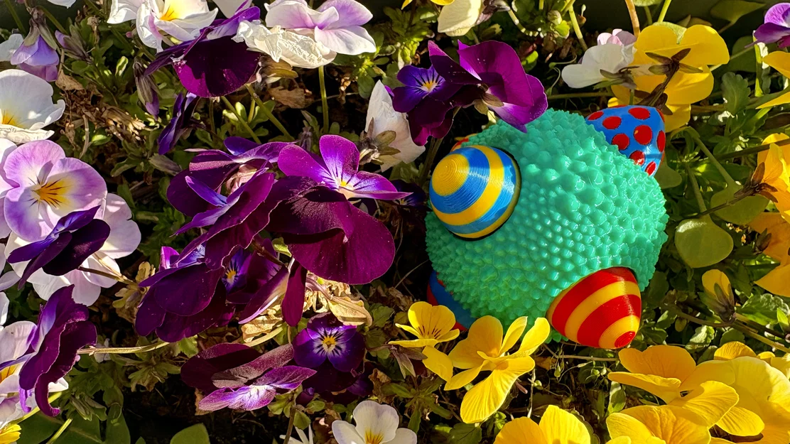 Fidget World | Đồ chơi Fidget Clicky Thỏ Phục sinh và Trứng (Modular!) - Image 7