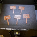Bộ thẻ cắm đánh dấu tên cây thảo mộc - Small Herb Garden Signs - Thumbnail 2