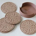 Bộ Lót Ly và Hộp Đựng Họa Tiết Celtic - Thumbnail 2