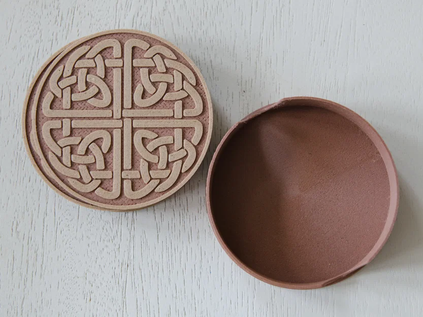 Bộ Lót Ly và Hộp Đựng Họa Tiết Celtic - Image 3