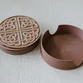 Bộ Lót Ly và Hộp Đựng Họa Tiết Celtic - Thumbnail 4