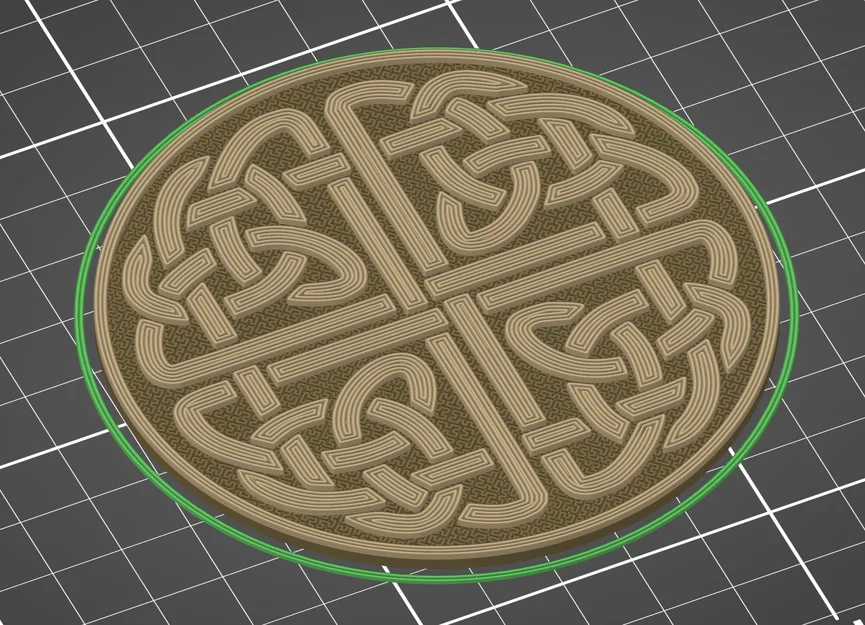 Bộ Lót Ly và Hộp Đựng Họa Tiết Celtic - Image 5