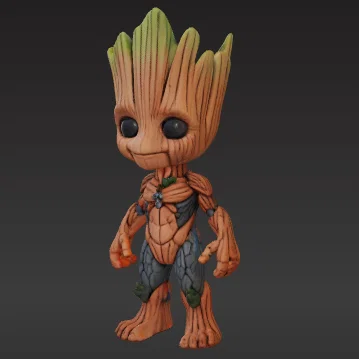 Mô hình Baby Groot