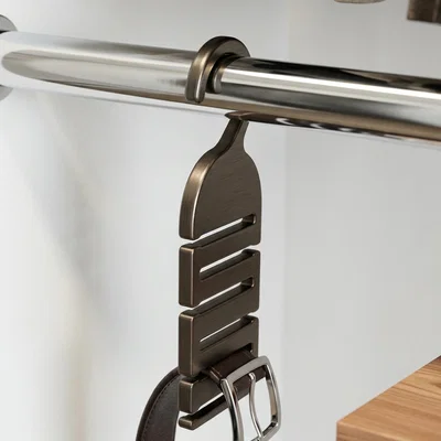 Móc treo thắt lưng gỗ tối giản - Giải pháp sắp xếp tủ quần áo gọn gàng