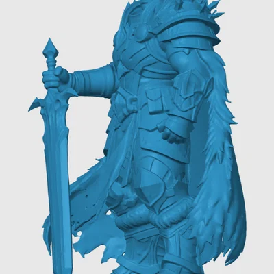 Mô hình Goliath Paladin cho game RPG