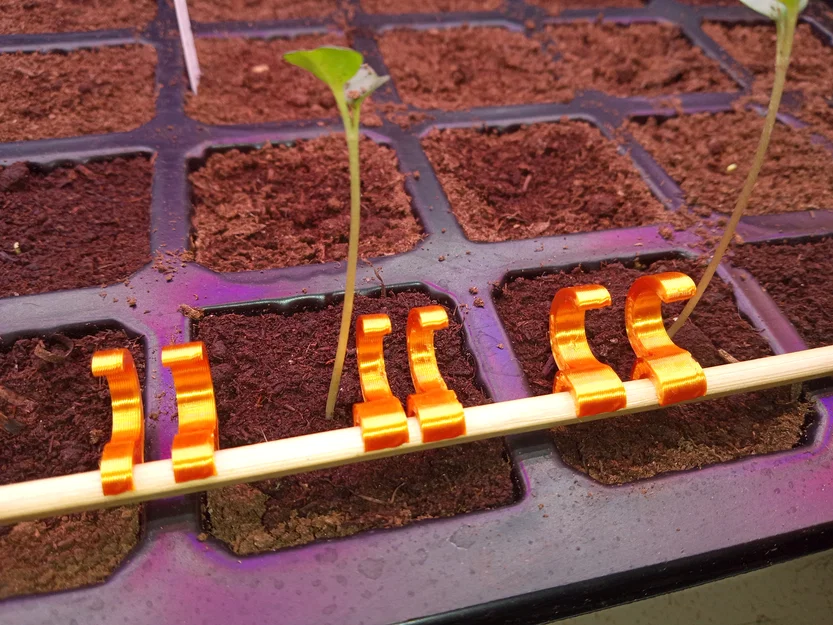 Kẹp đỡ cây cảnh dùng cho que cắm 4mm - Image 2