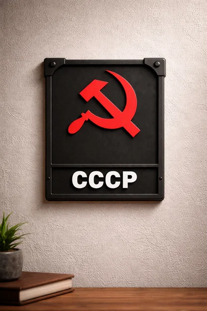 Bảng treo tường biểu tượng Liên Xô (USSR) - Image 1
