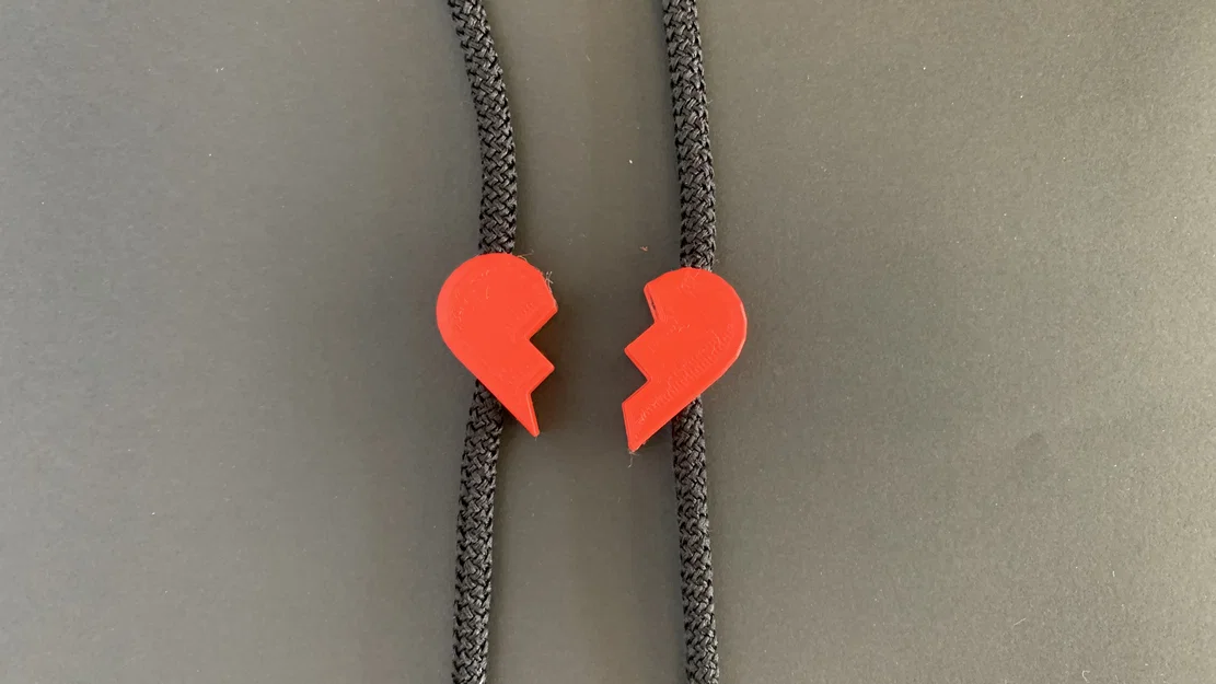 Hạt Hình Trái Tim Nam Châm Cho Áo Hoodie - Image 3