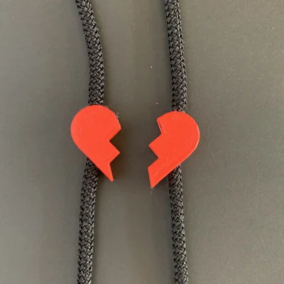 Hạt Hình Trái Tim Nam Châm Cho Áo Hoodie