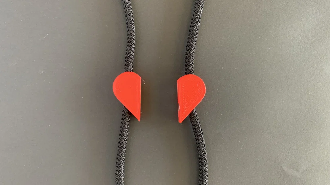 Hạt Hình Trái Tim Nam Châm Cho Áo Hoodie - Image 4