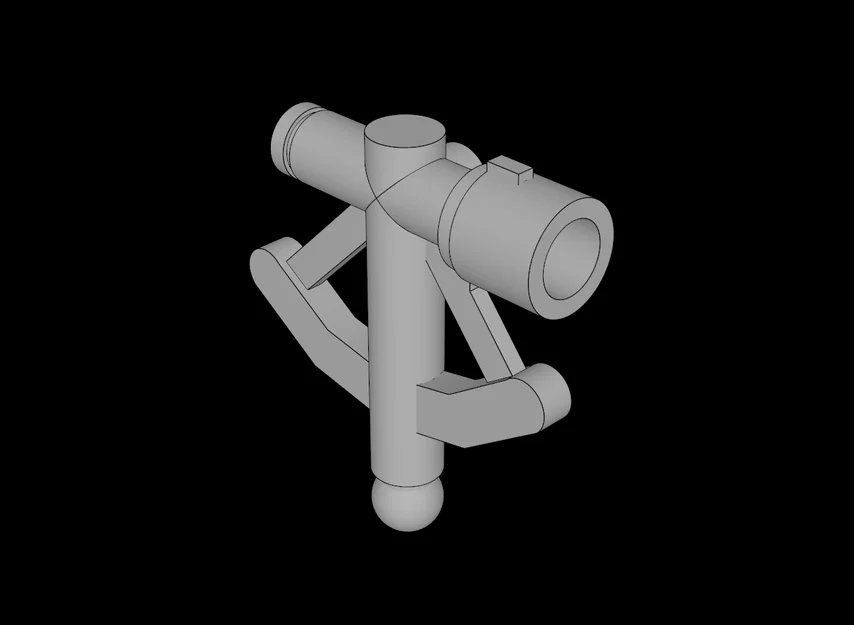 Mô hình kính lục phân (Sextant) 3D cho minifig Lego - Image 1