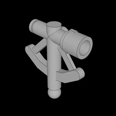 Mô hình kính lục phân (Sextant) 3D cho minifig Lego