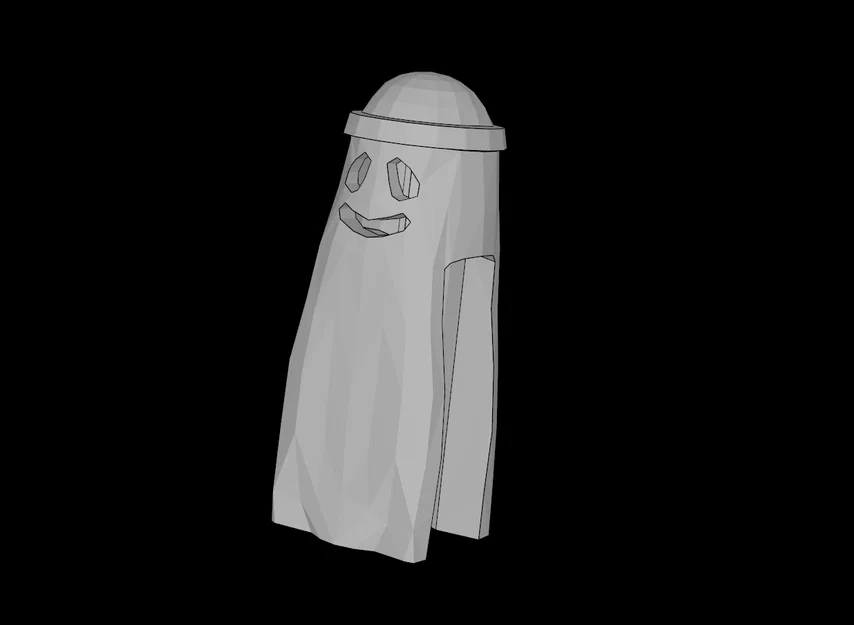 Mô hình phụ kiện ma Ghost Shroud tương thích Lego in 3D - Image 1