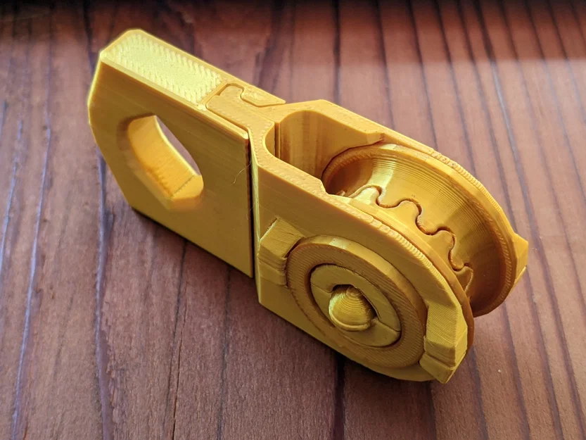 Mô hình ròng rọc xếp hình (Pulley Puzzle) - Không cần in support - Image 1