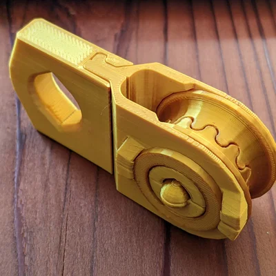 Mô hình ròng rọc xếp hình (Pulley Puzzle) - Không cần in support