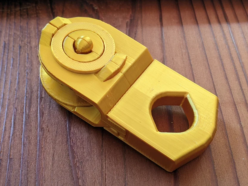 Mô hình ròng rọc xếp hình (Pulley Puzzle) - Không cần in support - Image 2