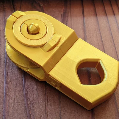 Mô hình ròng rọc xếp hình (Pulley Puzzle) - Không cần in support