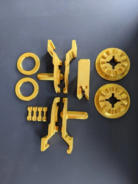 Mô hình ròng rọc xếp hình (Pulley Puzzle) - Không cần in support - Image 3