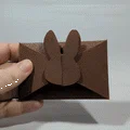 Bao thư đựng thẻ quà tặng hình chú thỏ gấp gọn - Thumbnail 7