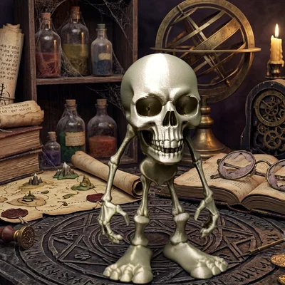 Skull Guardian – Tượng Bộ Xương Chân To