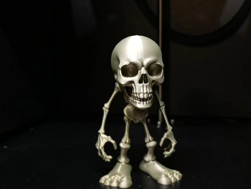 Skull Guardian – Tượng Bộ Xương Chân To - Image 2