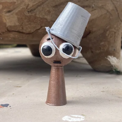 Mô hình 3D Brud Sprunki dễ thương - Hướng dẫn in ấn chi tiết