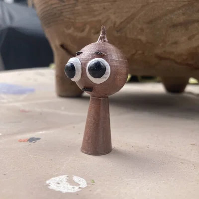 Mô hình 3D Brud Sprunki dễ thương - Hướng dẫn in ấn chi tiết