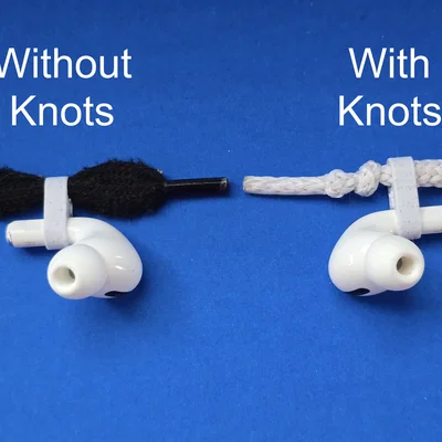 Kẹp AirPods cho dây Hoodie [4, 6, 8mm]