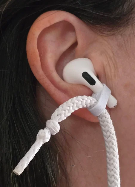 Kẹp AirPods cho dây Hoodie [4, 6, 8mm] - Image 4