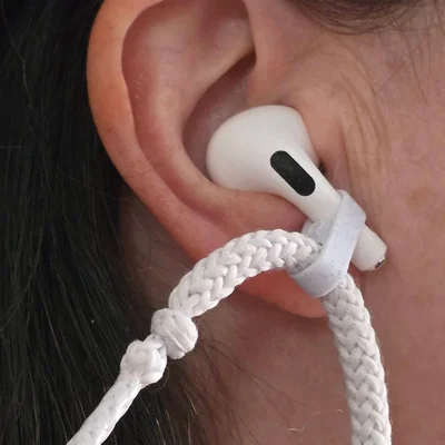 Kẹp AirPods cho dây Hoodie [4, 6, 8mm]